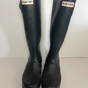Hunter Classic Black Tall Boots